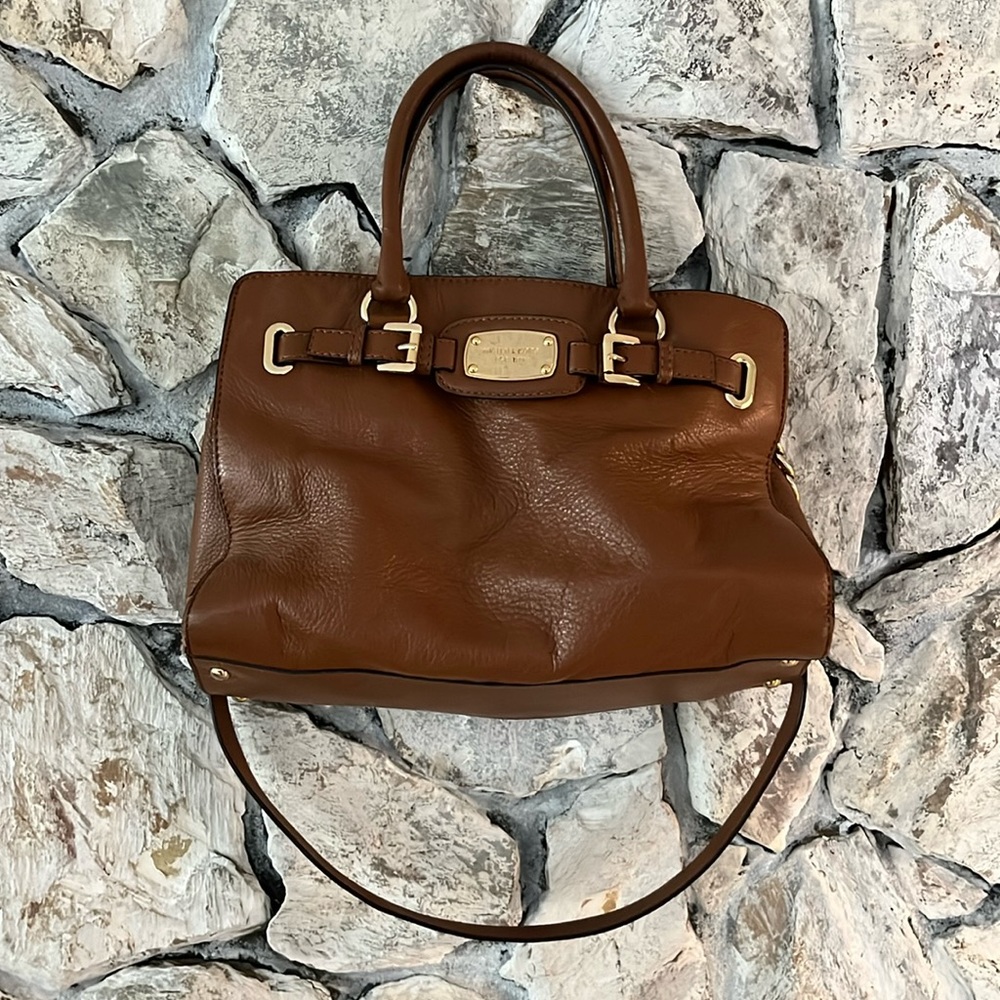 Michael Kors Brown Leather Bag